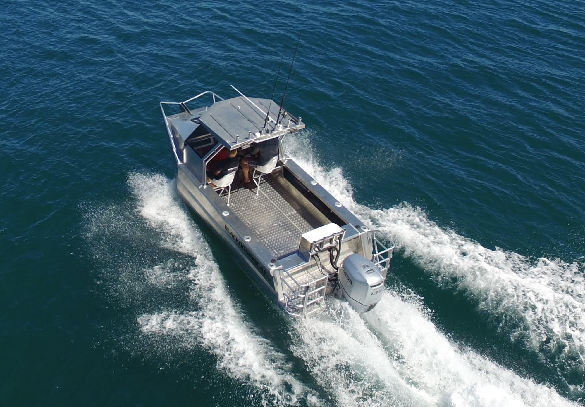 Blackdog Cat NZ Boats The ultimate aluminium pontoon boat